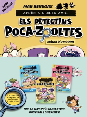 cover image of PACK Aprèn a llegir amb... Els detectius Poca-zooltes!  4,5 i 6